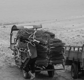 Fishing boats at sea 41