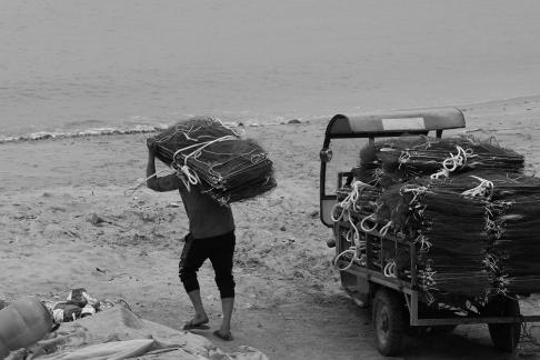 Fishing boats at sea 42