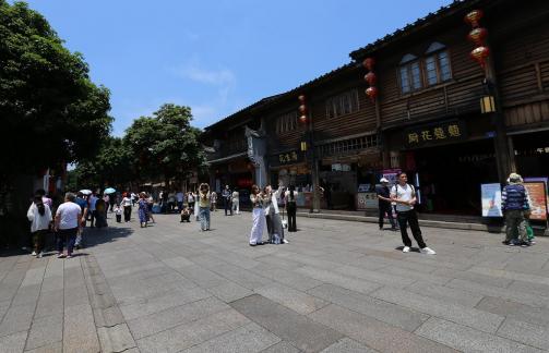 Watchman in front of the door 14