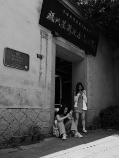 Watchman in front of the door 10