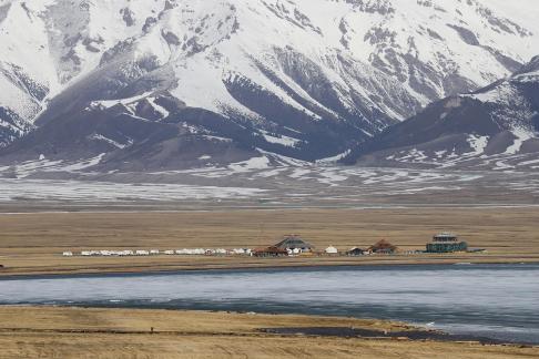 Seeing the snow capped mountains 8