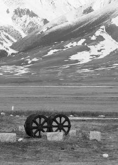 Seeing the snow capped mountains 13