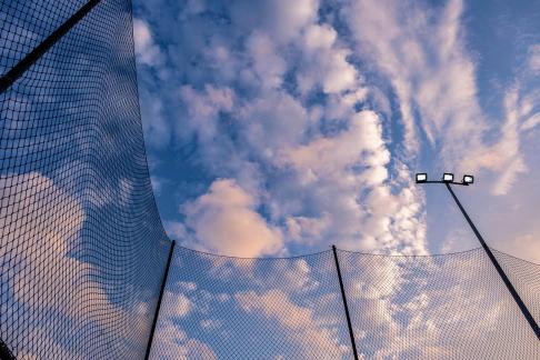 Colorful clouds under the sunset 1