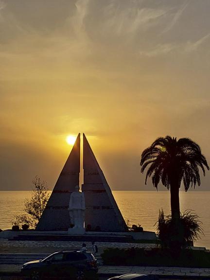 Sunset in Gagra