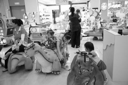 Strolling around the mall 24