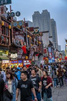 Urban life during festivals 12