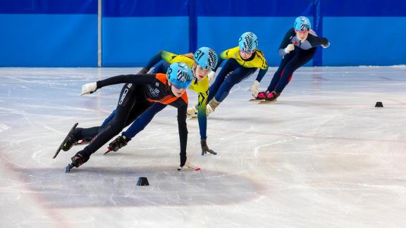 Shorttrack four leaders