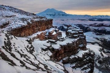 Evening in the Caucasus