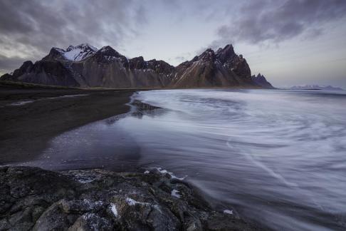 Vestrahorn at sunset