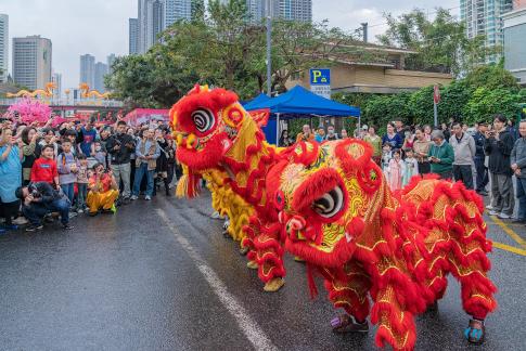 usher in the lunar New Year G