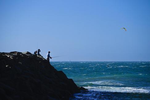 Fishing in the Atlantic Ocean