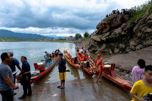 Loong Boat Race in the Countryside2