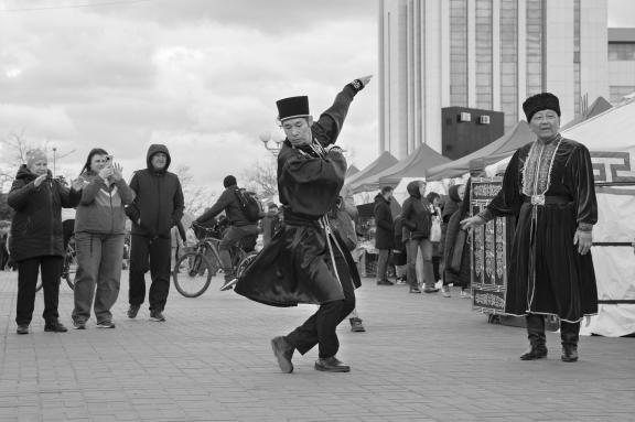 In the dance