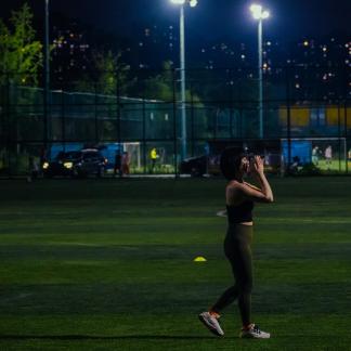 Evening fitness exercise 2