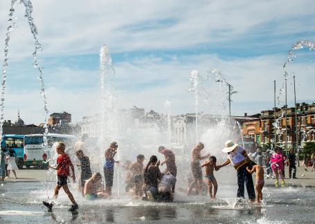 Water spray cooling