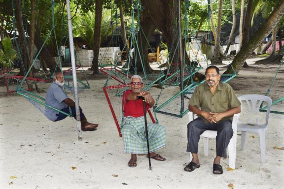 Morning on Thoddoo Island