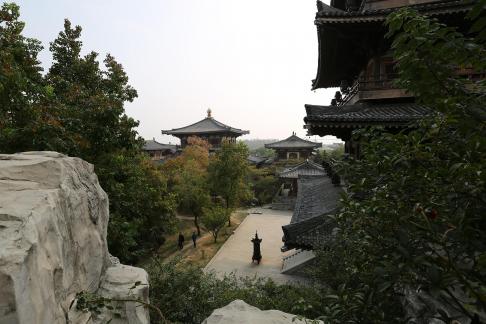 Wood and stone light and shadow 13
