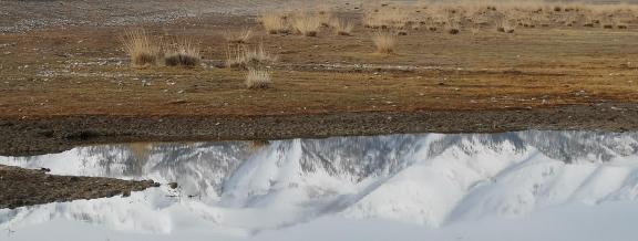 Snow Sleeping Mirror Lake 3