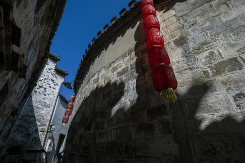 Lantern in the alley