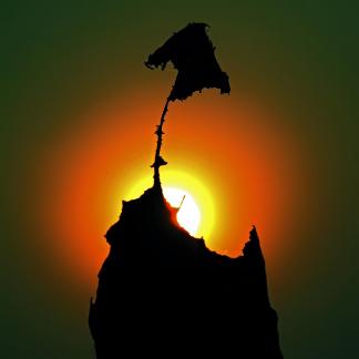 Last remnants of light