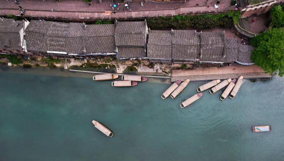 Rural Village by the Riverbank 12