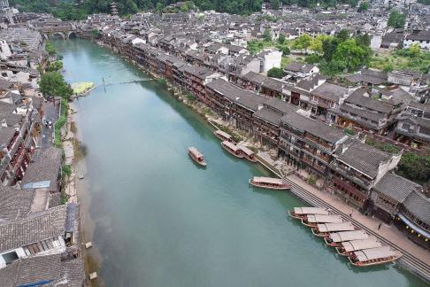 Rural Village by the Riverbank 6