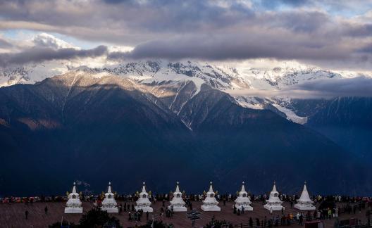 Snowy Mountain Stupa 33