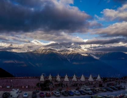 Snowy Mountain Stupa 36