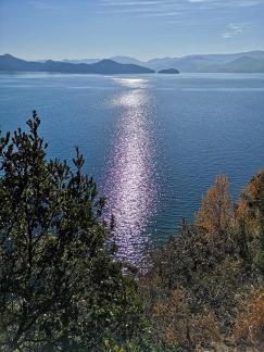 lake and mountain scenery 3
