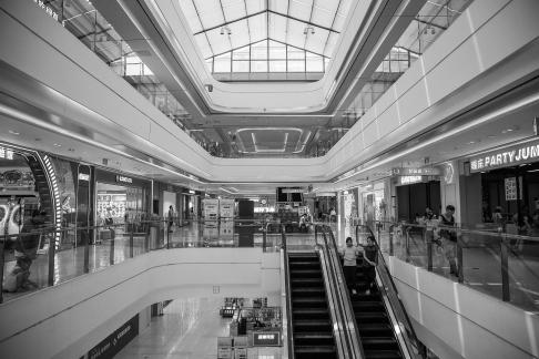 Strolling around the mall 40