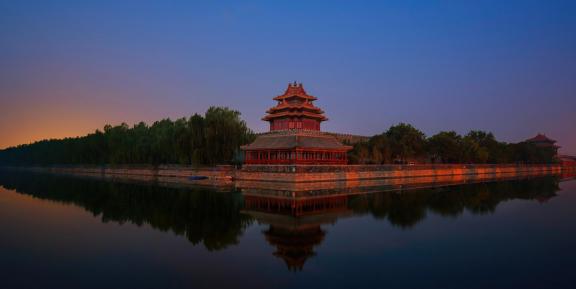 Forbidden City at Dawn 1991