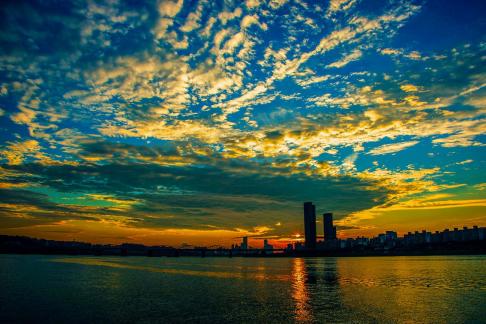 Sunset on Han River2