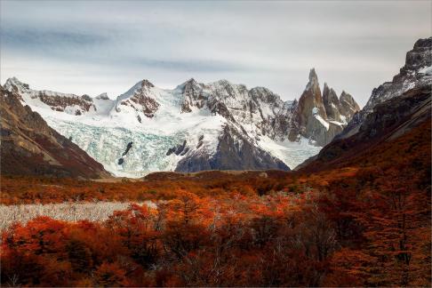 Patagonia Mountains in Autumn