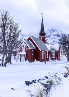Norway Red Church 21