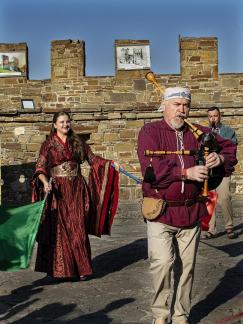 Festival in the Genoese fortress