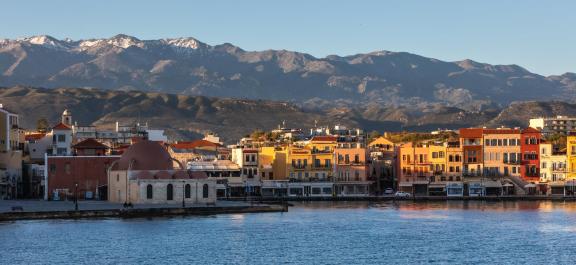 SUNRISE IN CHANIA CITY