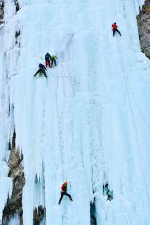 Ice wall challenge