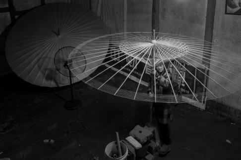 Oiled paper umbrella7