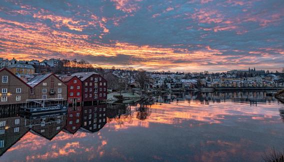 morgens in Trondheim