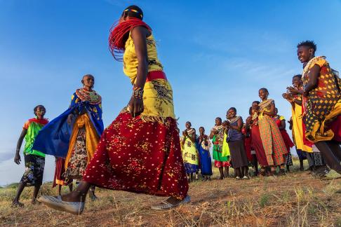 Samburu Women Dancing 02