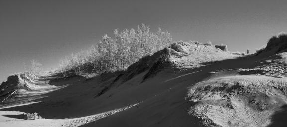 Hiking On The Dunes