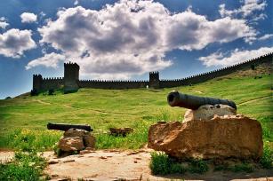 City Sudak in Crimea