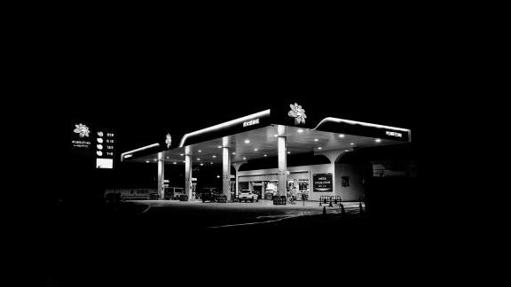 Gas station lights