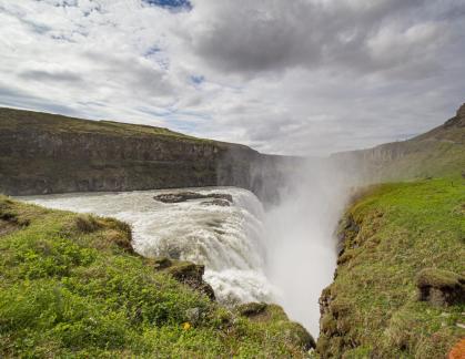 Gullfoss lower falls