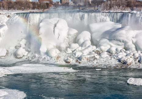 Niagara Falls in winter