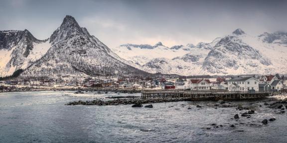 View from Mefjord Brygge