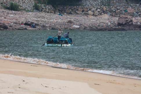 Fishing boats at sea 11