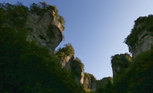 Deep in the mountains 9