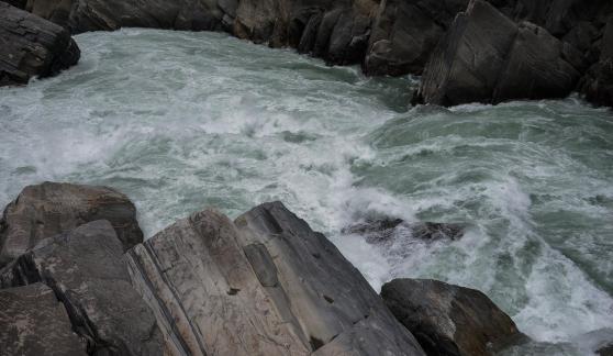 The river water far away 10