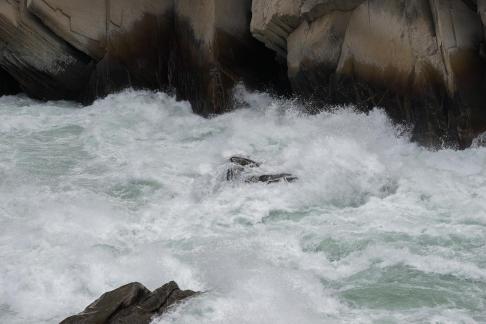 Angry waves of the river 11